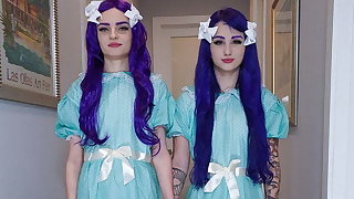Come Play With Us! Evil Twin STEPSISTERS Drag inflate Me OFF